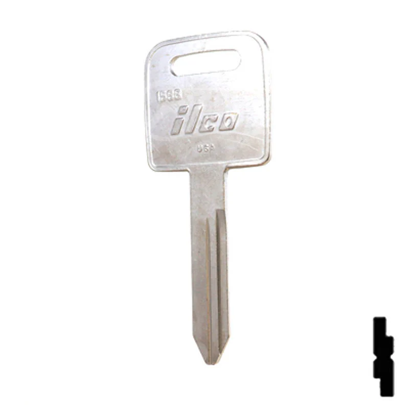Uncut Plastic Head Key Blank | Freightliner | 1588 - Image 23