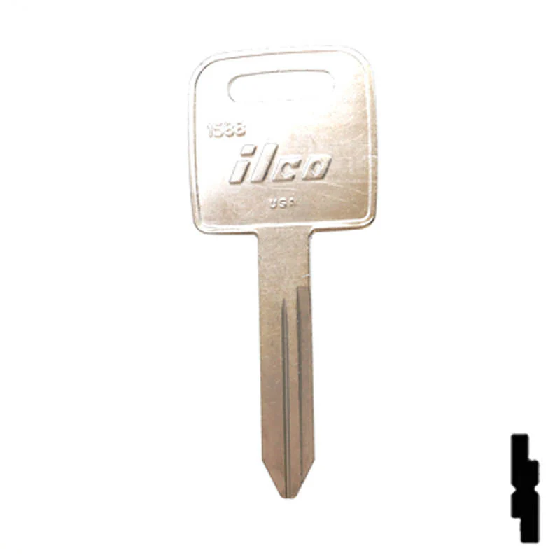 Uncut Plastic Head Key Blank | Freightliner | 1588 - Image 24
