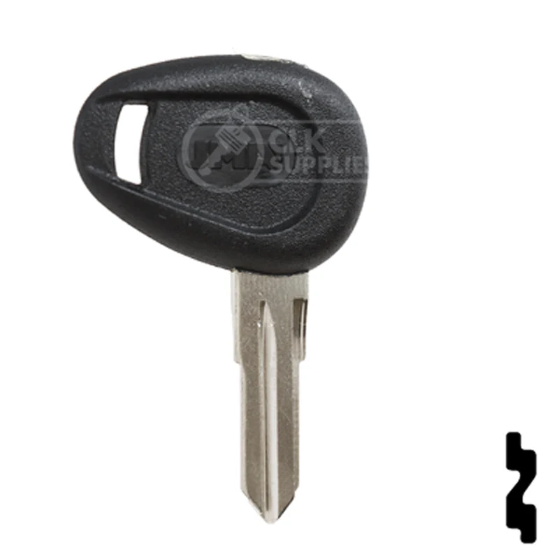 Uncut Plastic Head Key Blank | Givi | GIV-1.P - Image 3