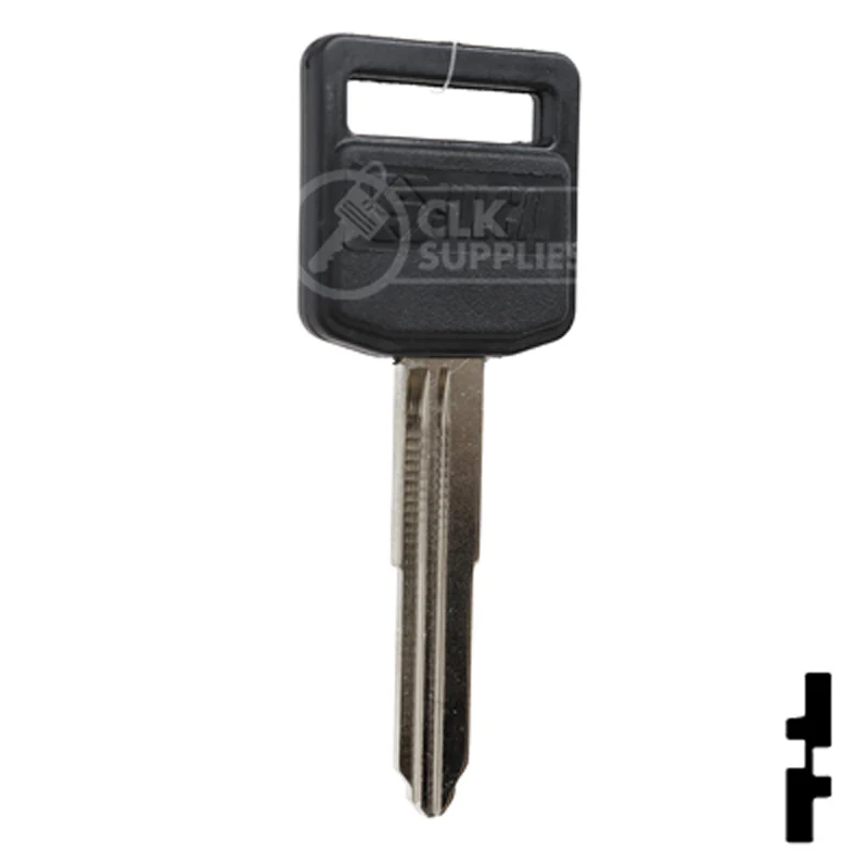 Uncut Plastic Head Key Blank | Suzuki and Kawasaki | SZ14RAP-SI - Image 3