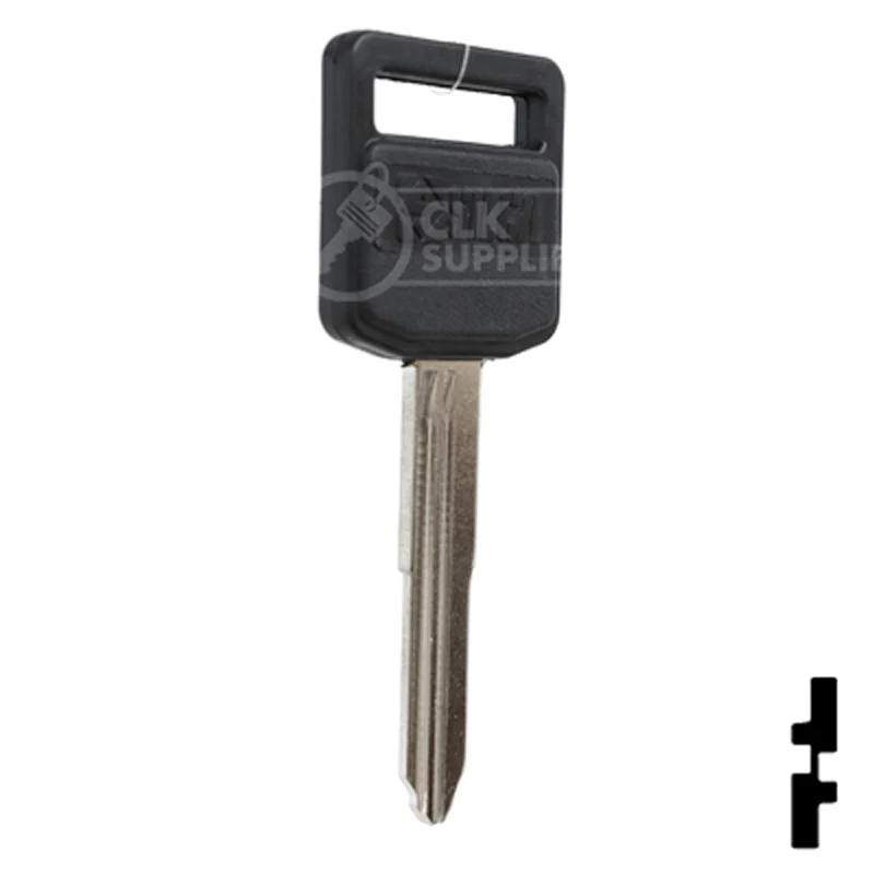 Uncut Plastic Head Key Blank | Suzuki and Kawasaki | SZ14RAP-SI - Image 4