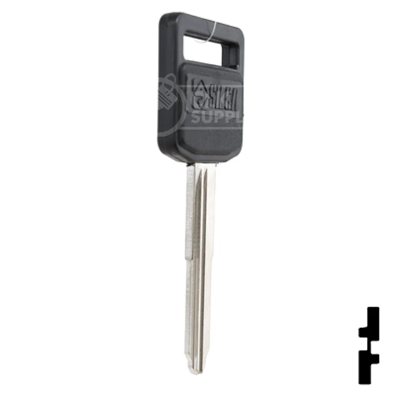 Uncut Plastic Head Key Blank | Suzuki and Kawasaki | SZ14RAP-SI - Image 5