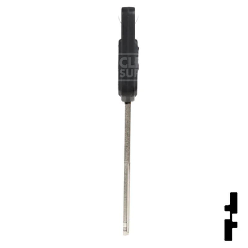 Uncut Plastic Head Key Blank | Suzuki and Kawasaki | SZ14RAP-SI - Image 7