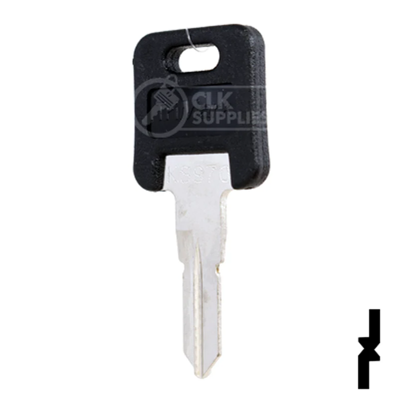 Uncut Plastic Head Key Blank | TriMark | KS970S - Image 24