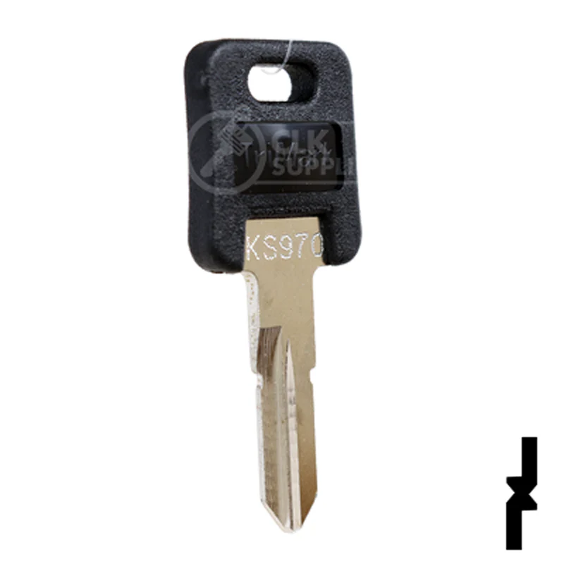 Uncut Plastic Head Key Blank | TriMark | KS970S - Image 5
