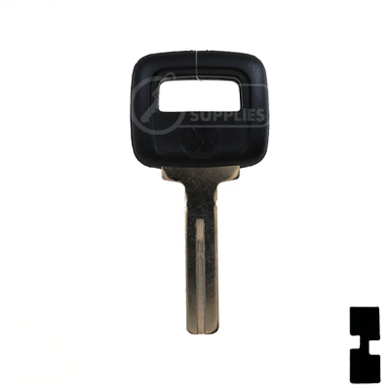 Uncut Plastic Head Key Blank | Volvo | S66NN-P - Image 13