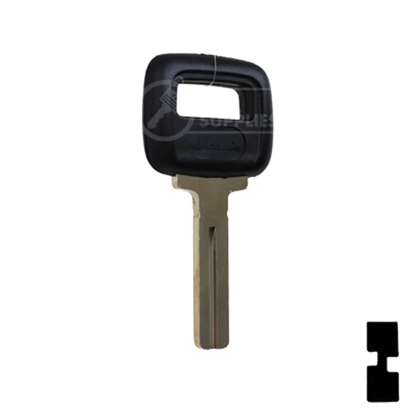Uncut Plastic Head Key Blank | Volvo | S66NN-P - Image 3