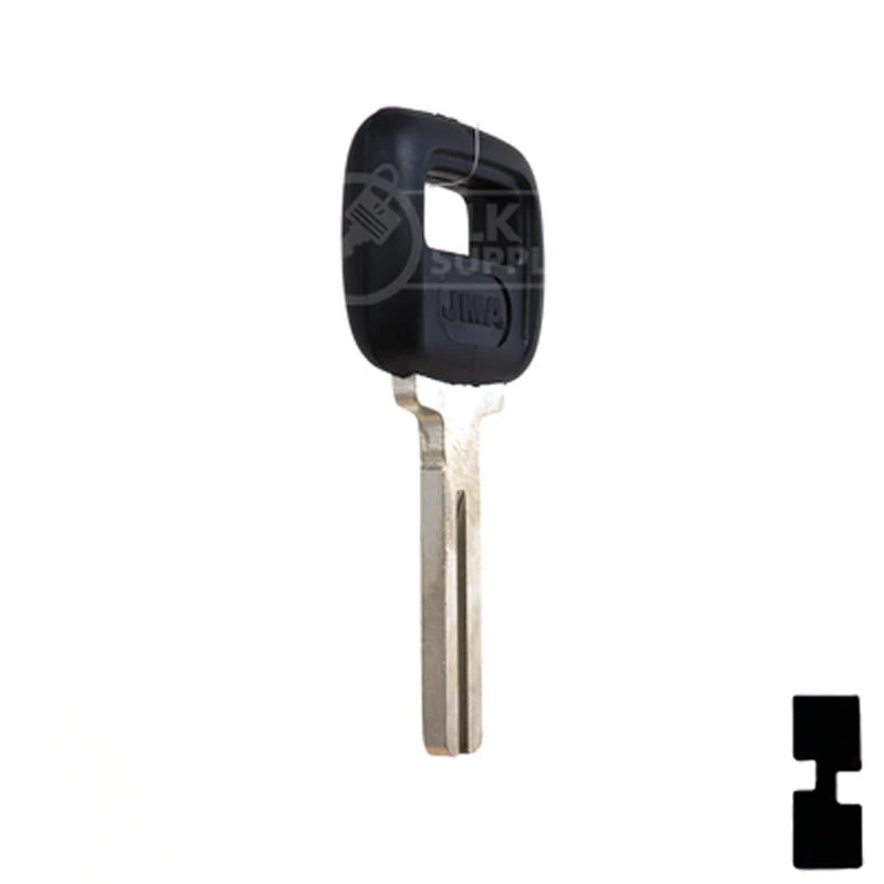 Uncut Plastic Head Key Blank | Volvo | S66NN-P - Image 5