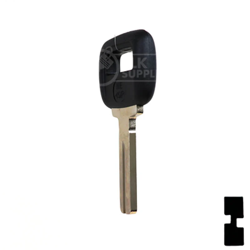 Uncut Plastic Head Key Blank | Volvo | S66NN-P - Image 9