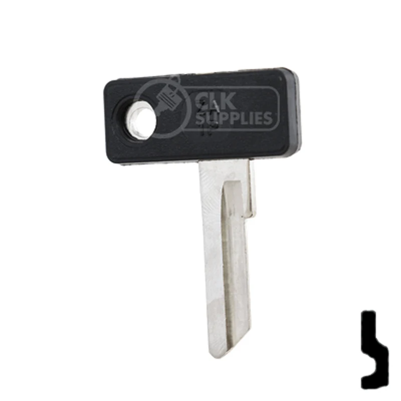 Uncut Plastic Head Key Blank | Zadi | ZA-1.P - Image 12