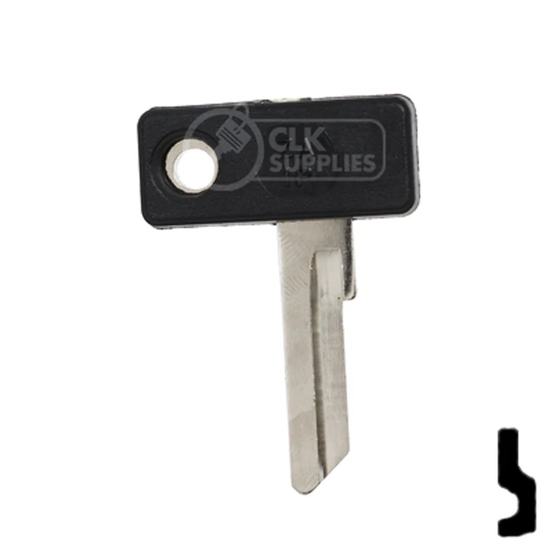 Uncut Plastic Head Key Blank | Zadi | ZA-1.P - Image 13