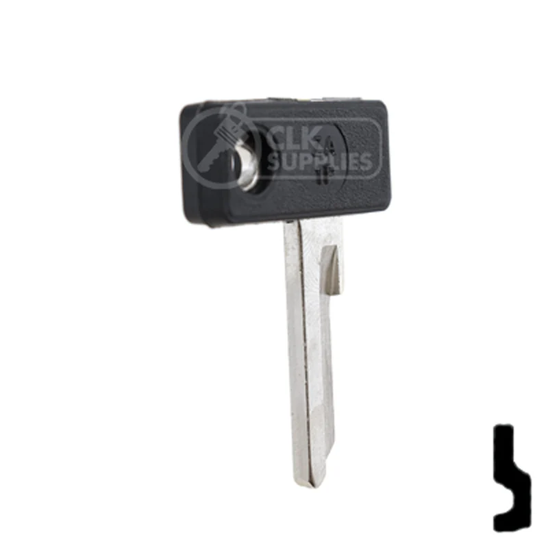 Uncut Plastic Head Key Blank | Zadi | ZA-1.P - Image 17