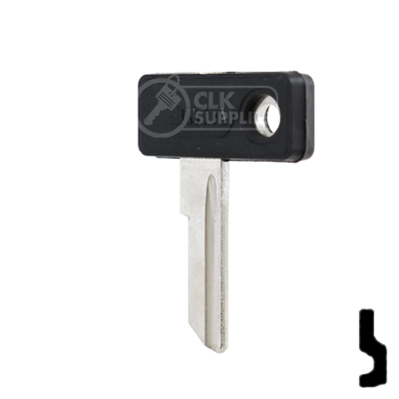 Uncut Plastic Head Key Blank | Zadi | ZA-1.P - Image 23