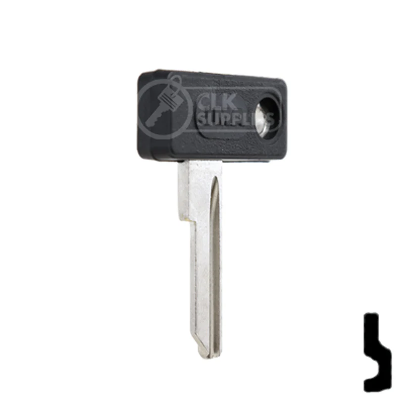 Uncut Plastic Head Key Blank | Zadi | ZA-1.P - Image 5