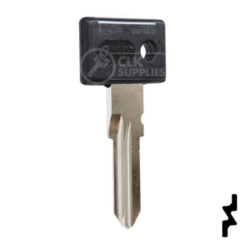 Uncut Plastic Head Key Blank | Zadi | ZA-2.P - Image 4