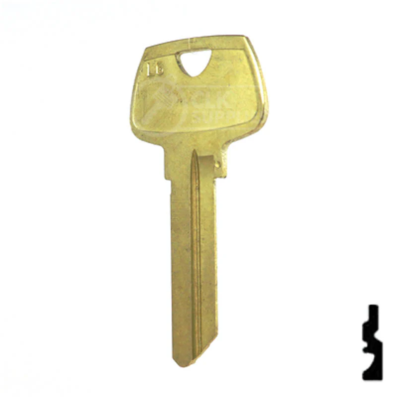 Uncut Key Blank | Sargent | O1007LG - Image 11