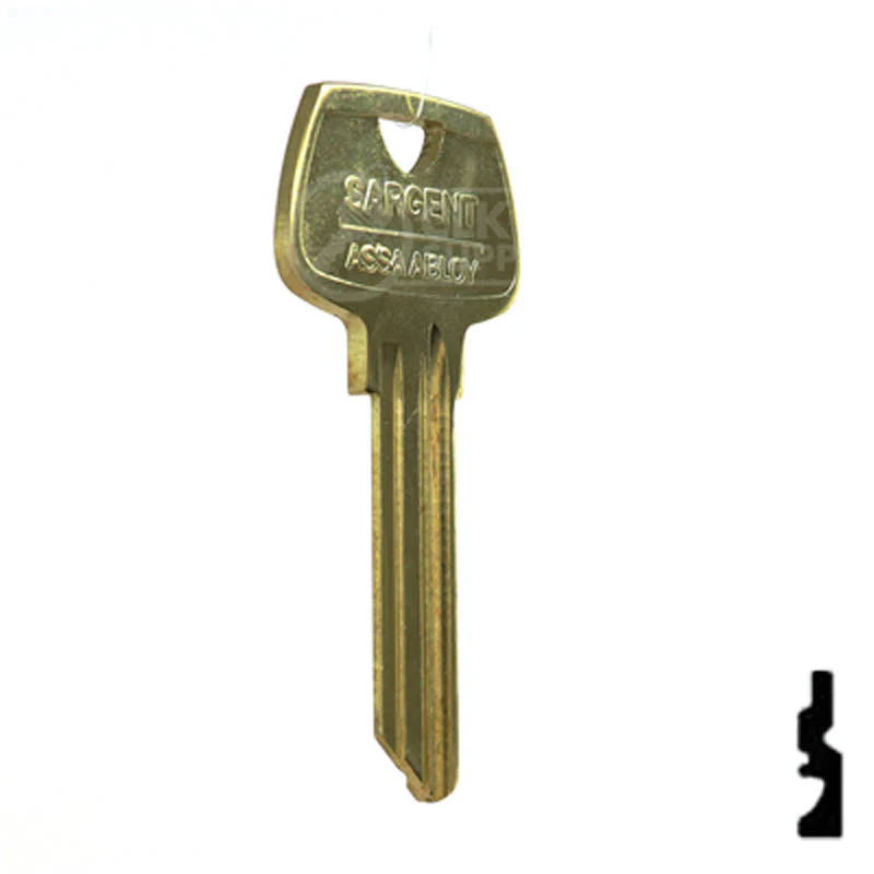 Uncut Key Blank | Sargent | O1007LG - Image 4