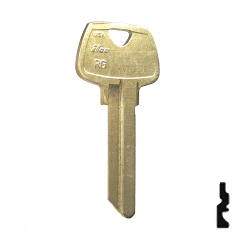 Uncut Key Blank | Sargent | O1007RG - Image 3