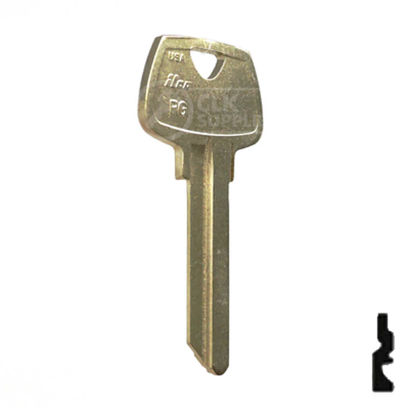 Uncut Key Blank | Sargent | O1007RG - Image 4
