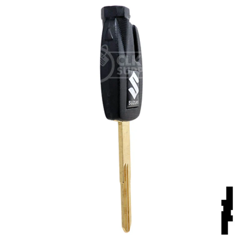 Uncut Scooter, Motorcycle Key | Suzuki | BD1053 - Image 6