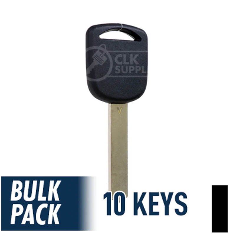 Uncut Transponder Key "V" Chip | Acura | Honda | HO03-PT, 5907553 Pack of 10 - Image 15