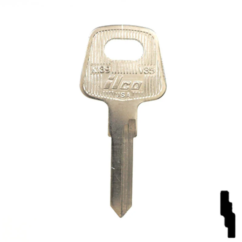 Uncut Key Blank | Audi | V35, X139
