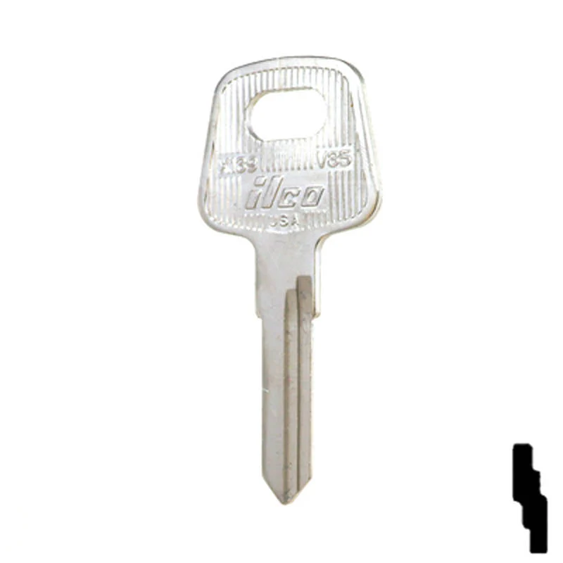 Uncut Key Blank | Audi | V35, X139 - Image 23