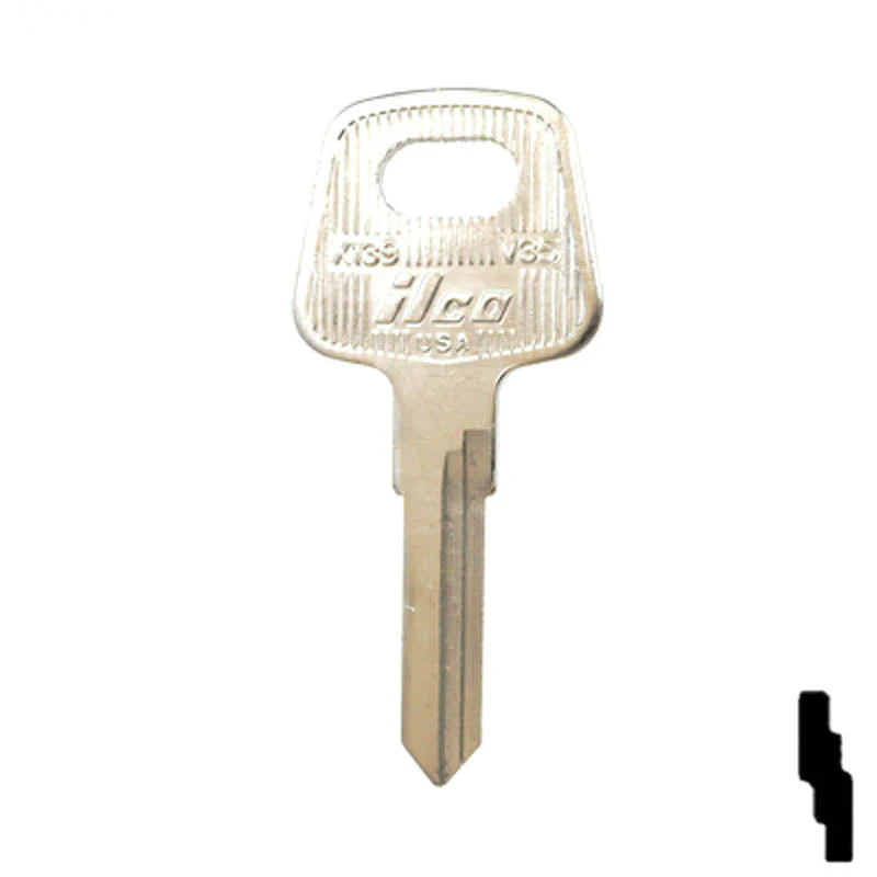 Uncut Key Blank | Audi | V35, X139 - Image 24