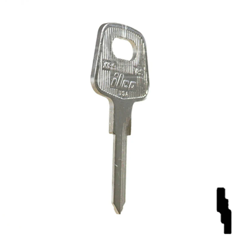Uncut Key Blank | Audi | V35, X139 - Image 4