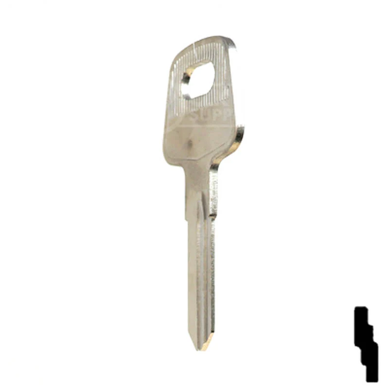 Uncut Key Blank | Audi | V35, X139 - Image 9