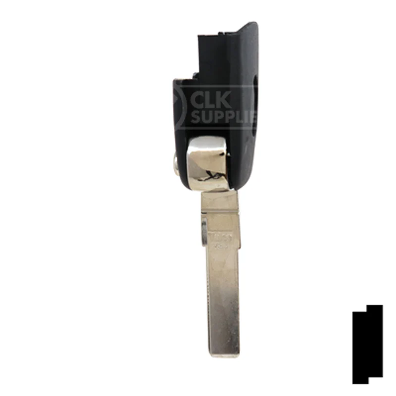 Transponder Key | Volkswagon, Audi | TP00HU-HAA-TLV - Image 6