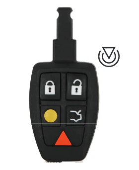 Volvo 5 Button Remote Slot Key 5B1 – By Ilco