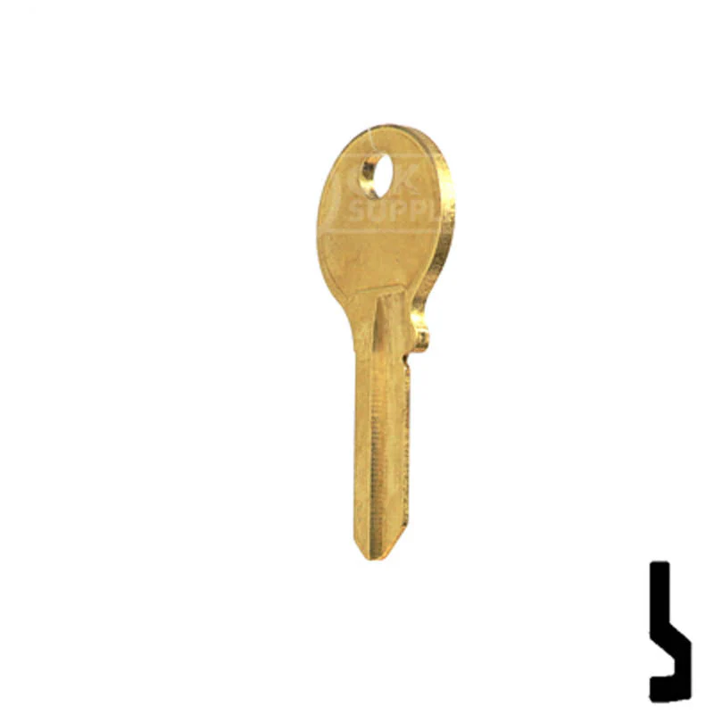 Uncut Key Blank | Viro | VR7, VR91AR - Image 10
