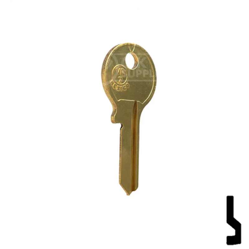 Uncut Key Blank | Viro | VR7, VR91AR - Image 4