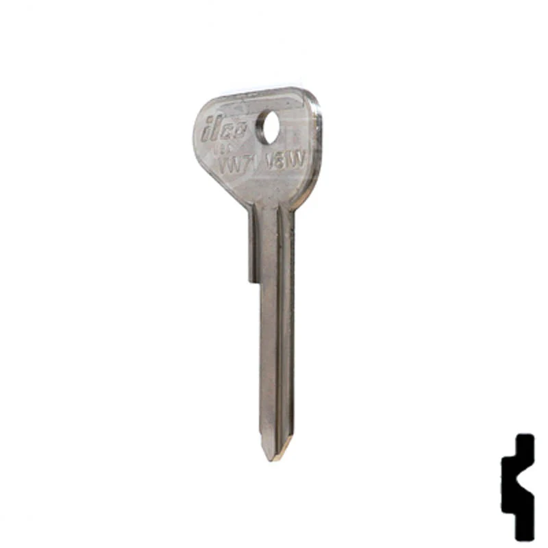 Uncut Key Blank | Volkswagen | VW71 / V81W - Image 22