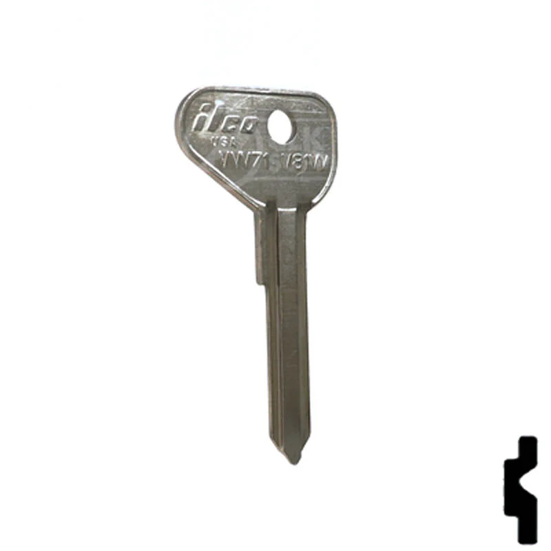 Uncut Key Blank | Volkswagen | VW71 / V81W - Image 3