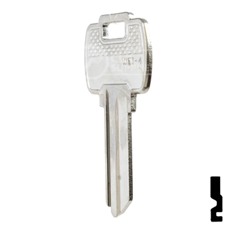 Uncut Key Blank | Falcon | WEI-4 - Image 10
