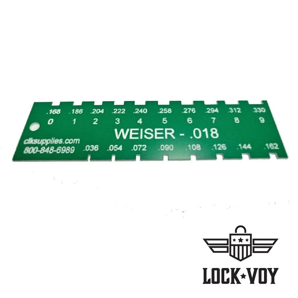 Weiser Pin Gauge