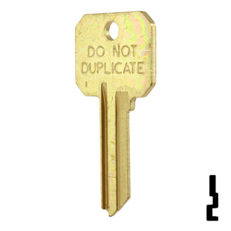 Uncut DND Key Blank | Weslock | WK2-DND, 1175N - Image 23