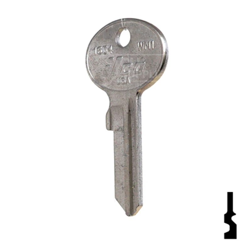 Uncut Key Blank | Wind | WN1, 1634 - Image 23