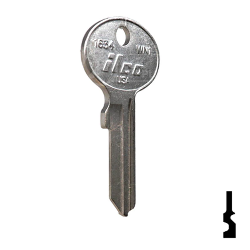 Uncut Key Blank | Wind | WN1, 1634 - Image 4