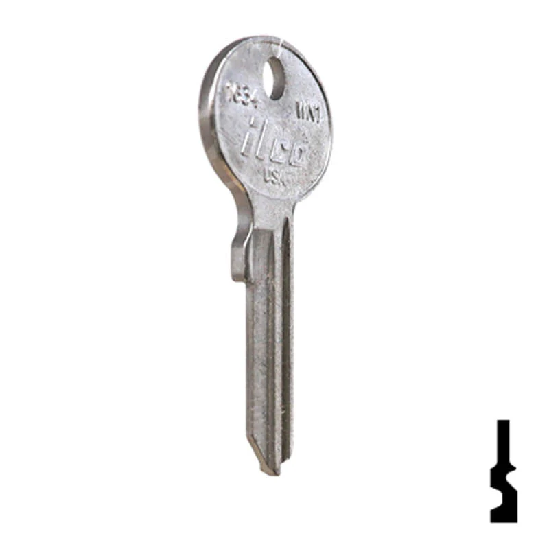 Uncut Key Blank | Wind | WN1, 1634 - Image 5