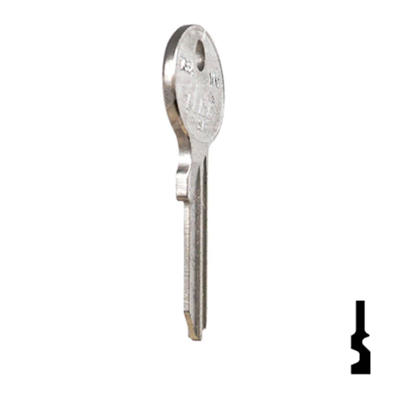 Uncut Key Blank | Wind | WN1, 1634 - Image 6