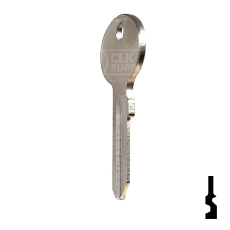 Uncut Key Blank | Wind | WN1, 1634 - Image 9