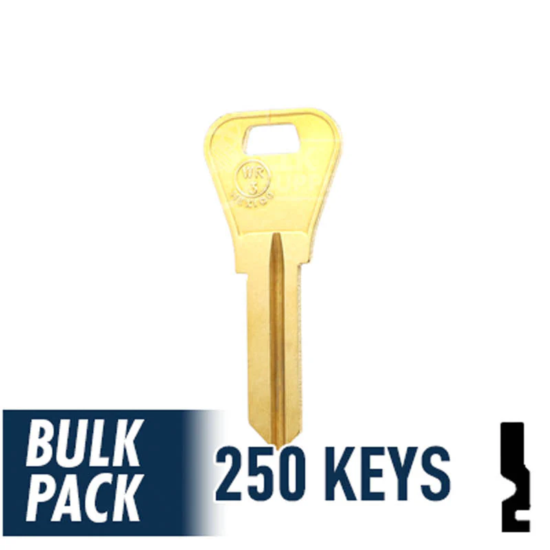 WR3 1054WB Weiser Key 250 Bulk Pack - Image 24