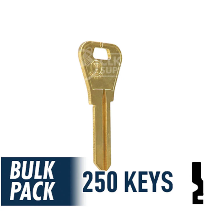 WR3 1054WB Weiser Key 250 Bulk Pack - Image 4