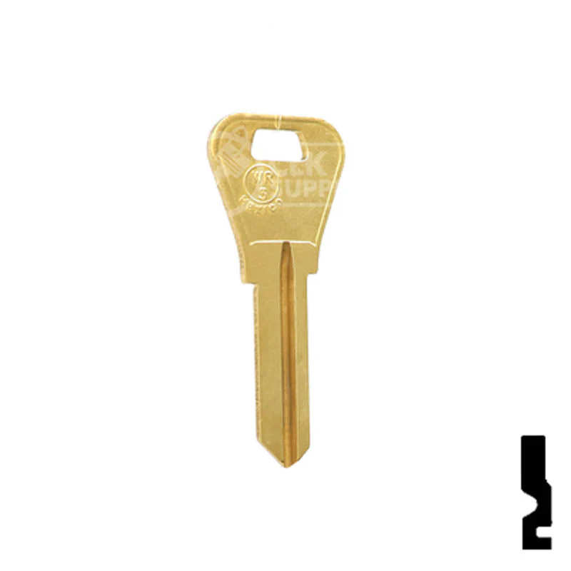 Uncut Key Blank | Weiser | WR3, 1054WB - Image 3