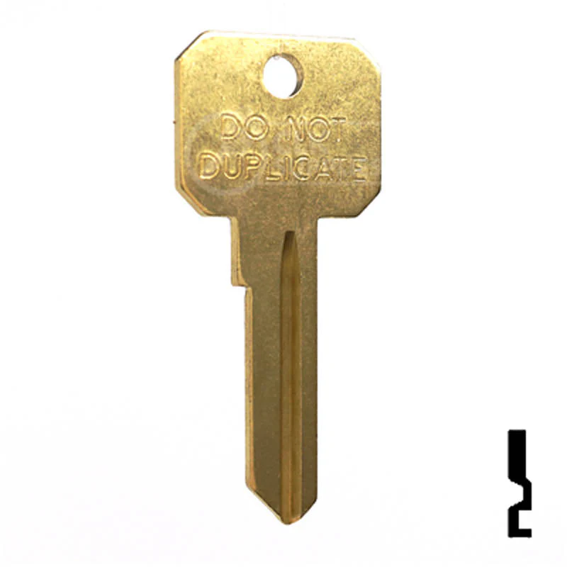 Uncut DND Key Blank | Weiser | WR3, WR5 - Image 2
