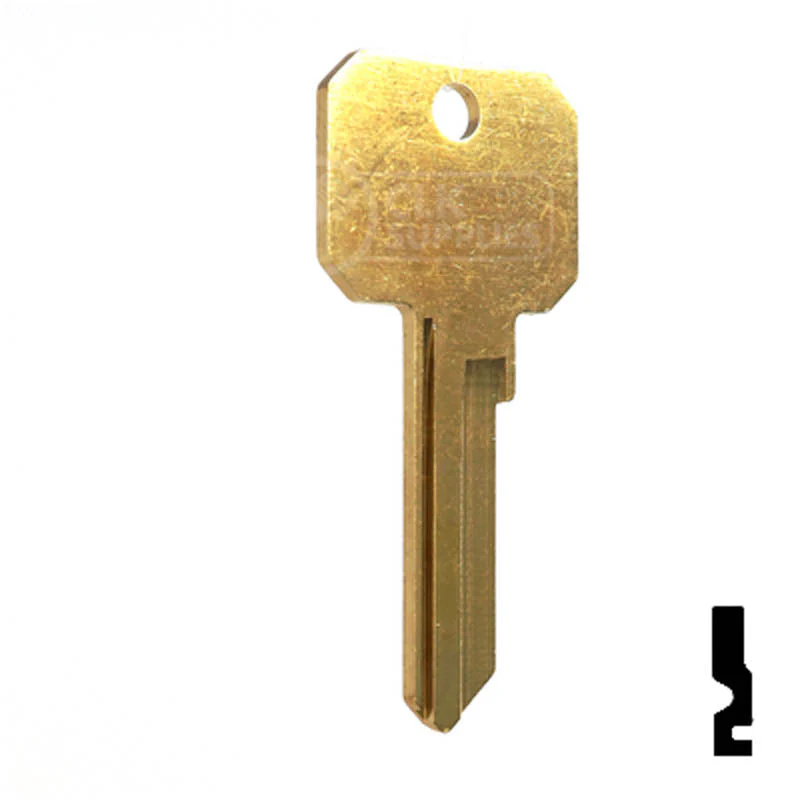 Uncut Neuter Bow Key Blank | Weiser | WR3, WR5 - Image 15