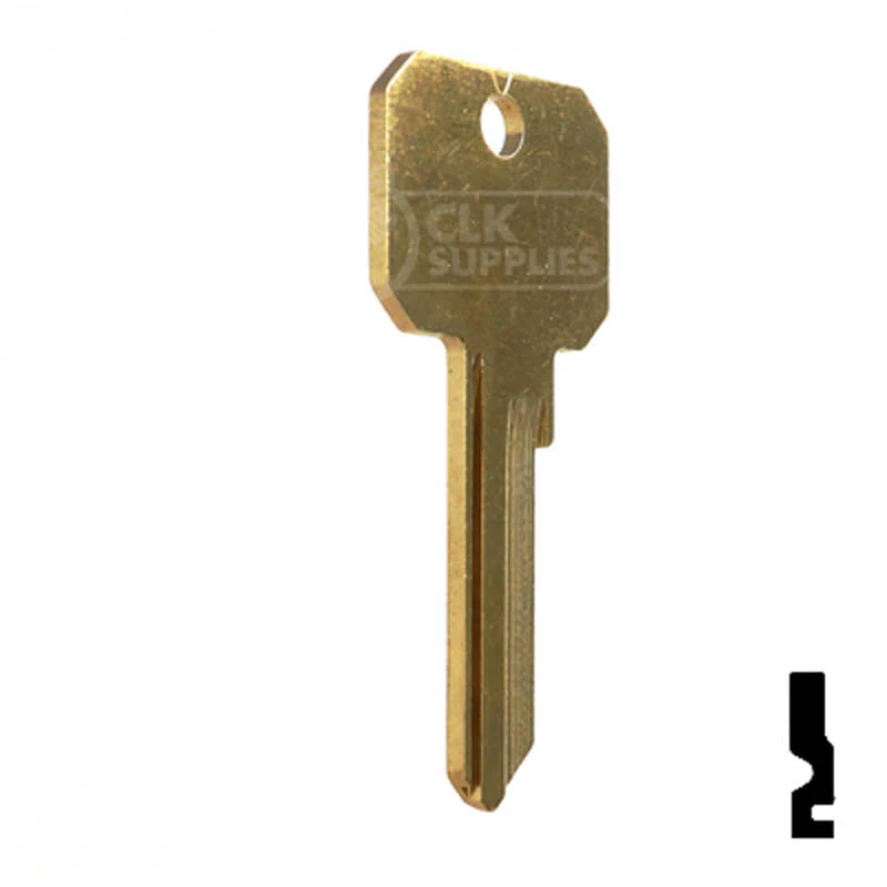 Uncut Neuter Bow Key Blank | Weiser | WR3, WR5 - Image 16